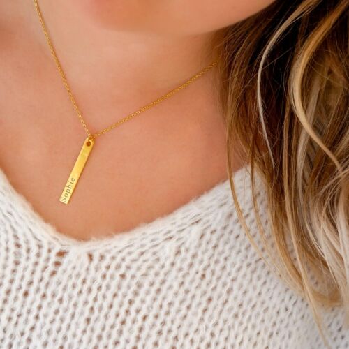 Trendy bar ketting om te dragen voor een mooie look