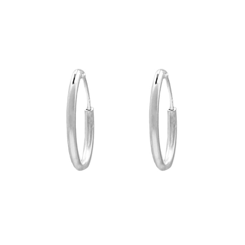 Oorringetjes Sterling Zilver 18 mm