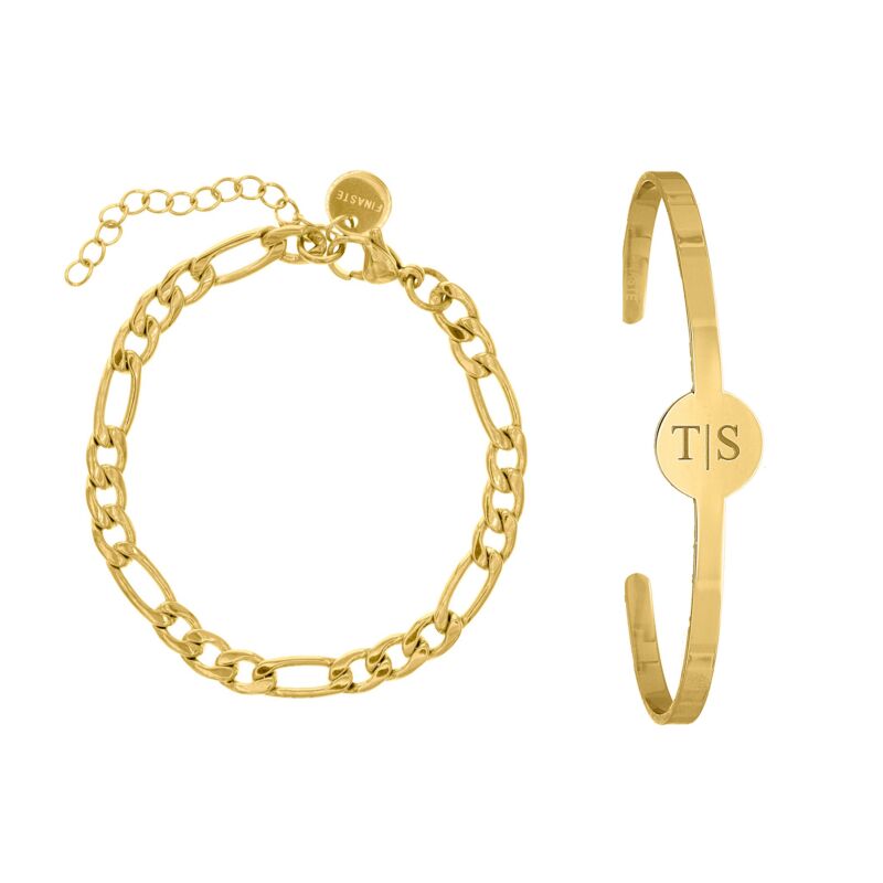 Armparty Set Bangle Goud Kleurig