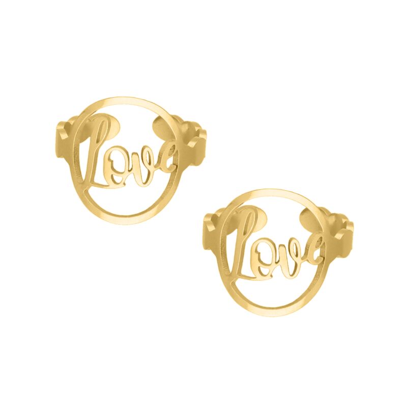 Bff ringen love goldplated