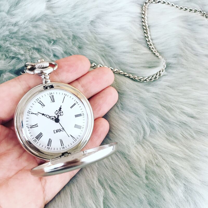 Graveerbare pocket watch