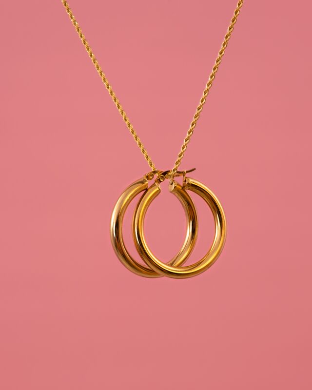 Big musthave hoops goud kleurig