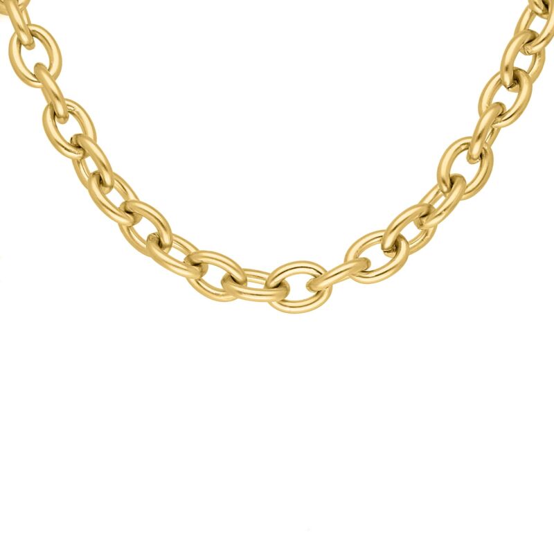 Chunky statement ketting goud kleurig