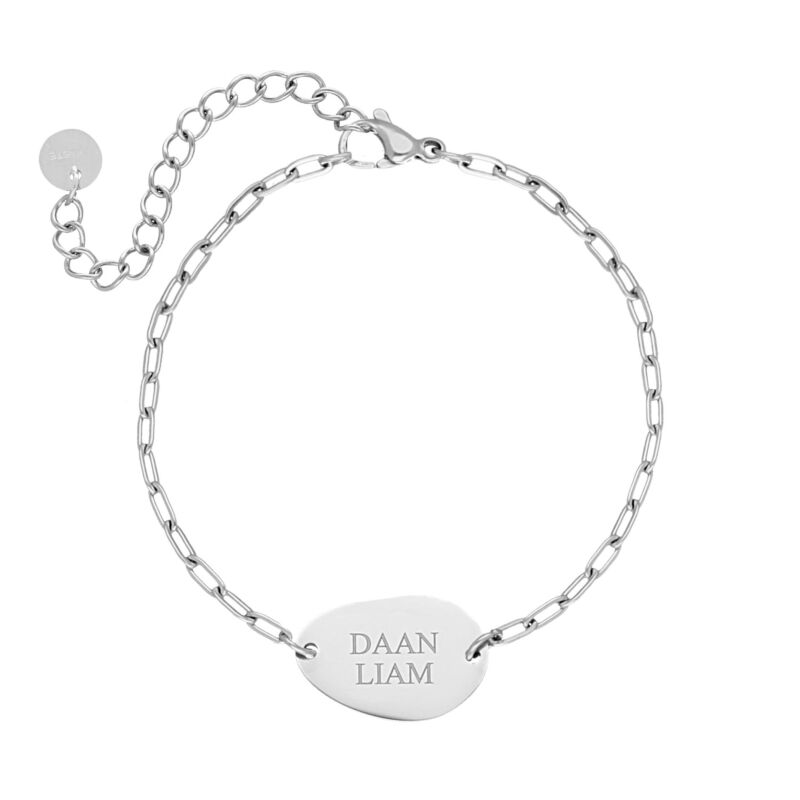 Graveerbare armband charm