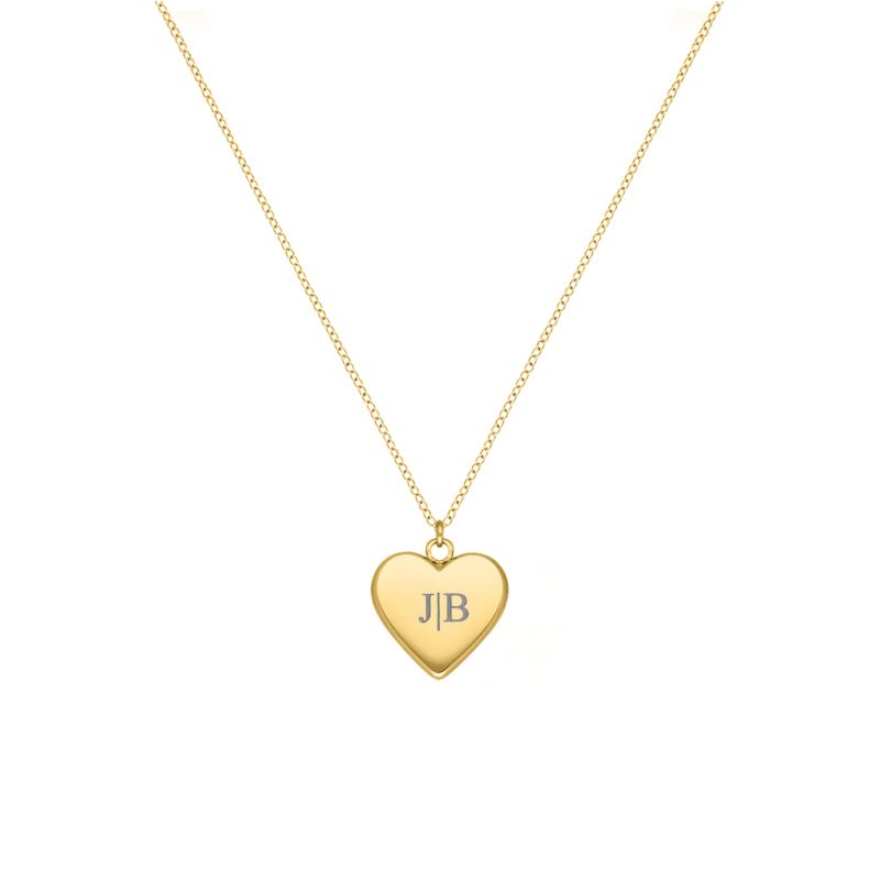 Graveerbare ketting beloved goudkleurig