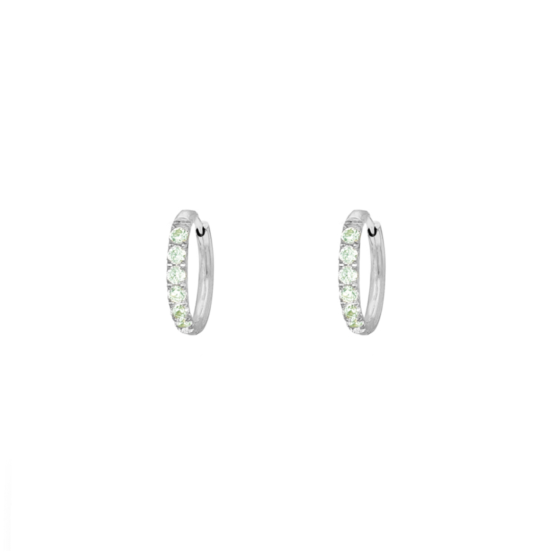 Shiny Oorringetjes Mint 10 Mm
