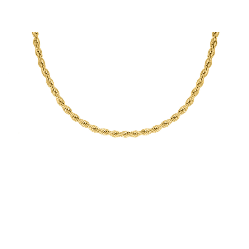 Gouden gedraaide ketting