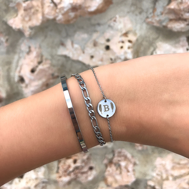 Armband met letter