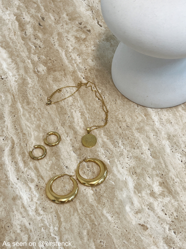 Influencer sterrenhemel ketting goud