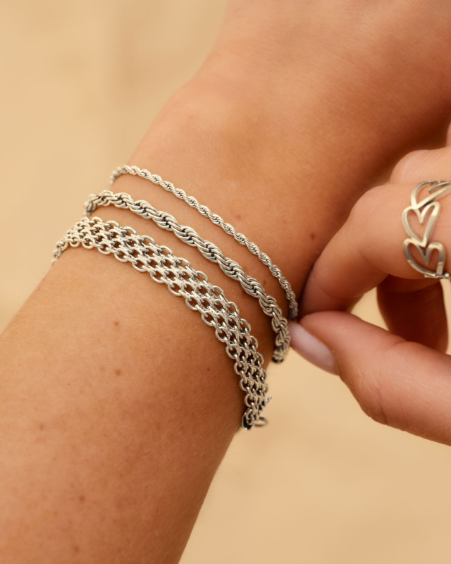 Armparty met schakels en chains