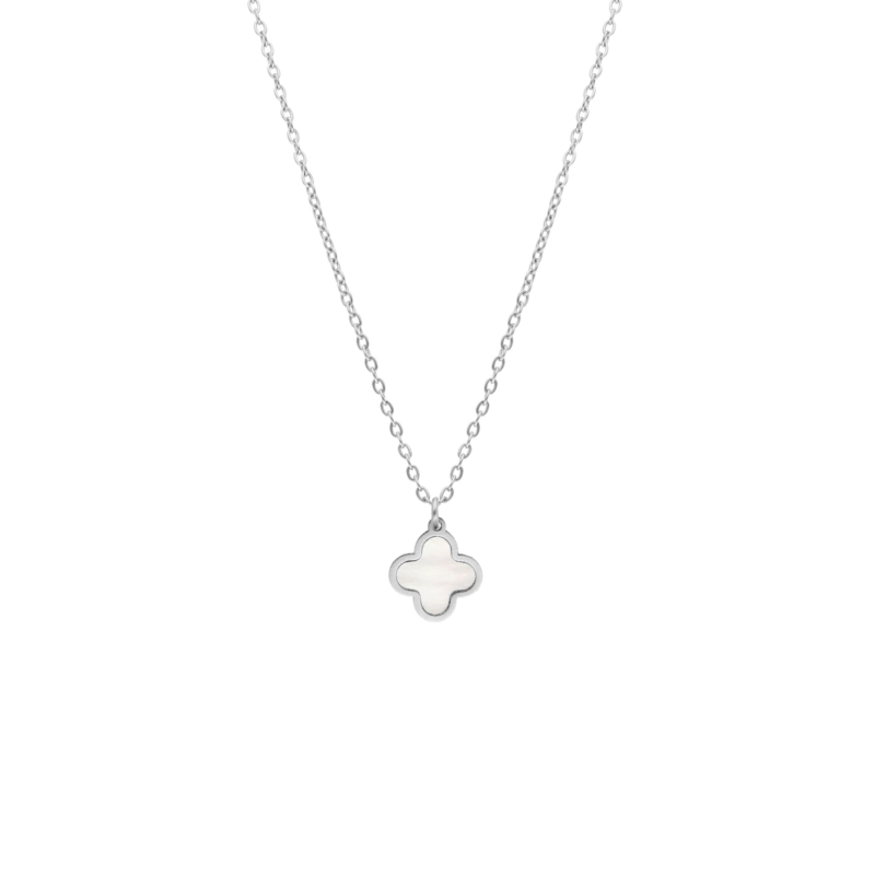 Clover ketting sea shell