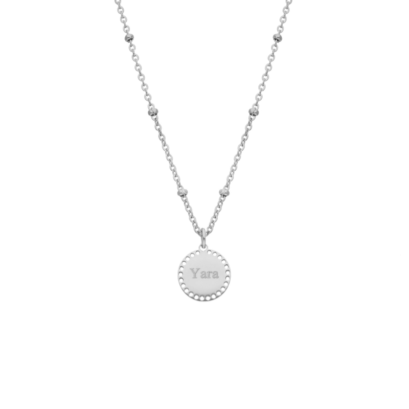 Coin ketting graveren