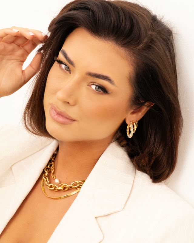 Zilveren hoops shoppen