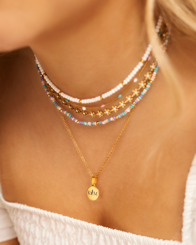 Gouden necklaceparty