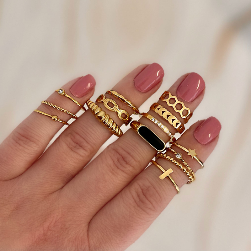 Trendy ringen om te kopen voor een trendy look