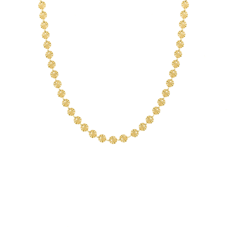 Ketting Flower Chain Goud Kleurig