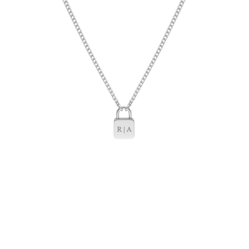 Lock ketting met jouw gravering