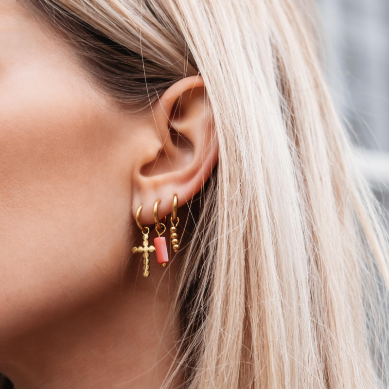 Verschillende finaste oorbellen gemixt