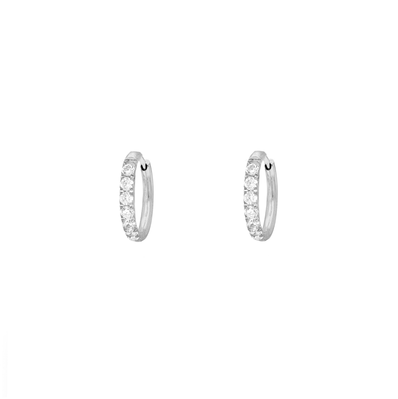 Shiny oorringetjes 10 mm