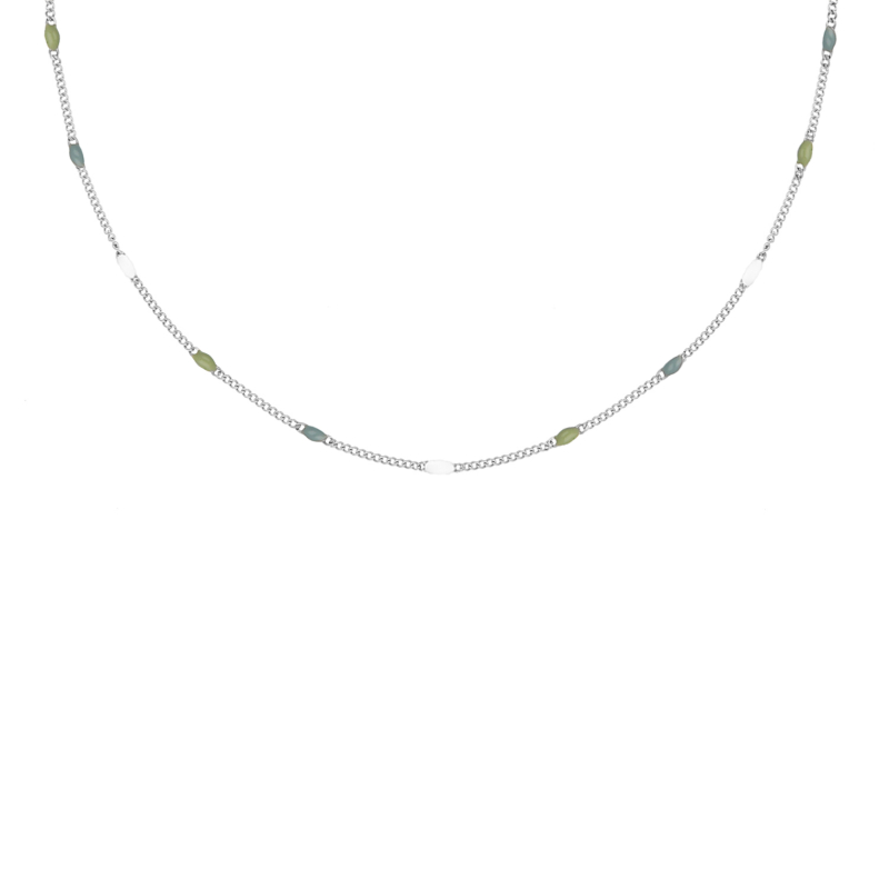 Ketting met bolletjes trend colors