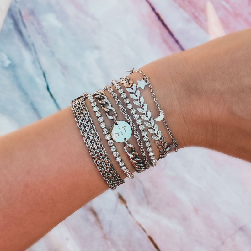 armbanden zilver party om vrouwen pols