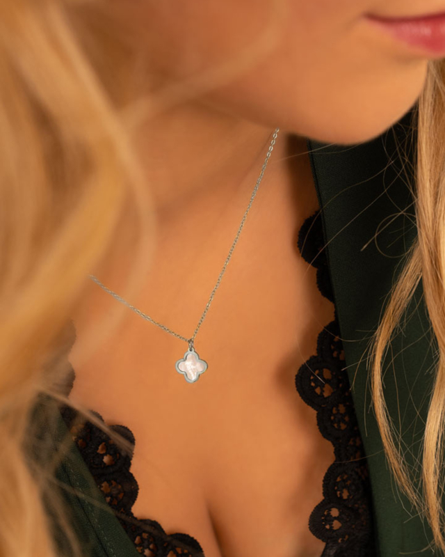 Luxury clover sieradenset