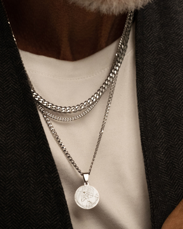 Heren ketting met first date