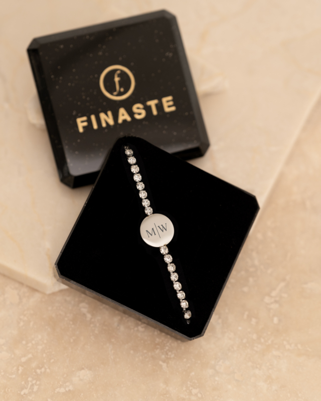 Graveerbare Tennis Armband