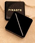 Gouden tennis ketting in Finaste doosje