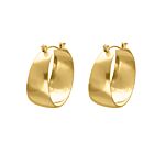 Gouden hoops large
