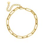 Iconic chain anklet goldplated
