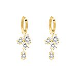 Oorringetjes Exclusive Gems Goudkleurig