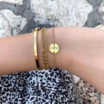 Leuke graveerbare armband om de pols met een graveerbare armband