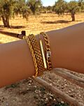 Armparty goudkleurig