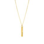 Naamketting Bar Goud