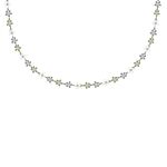 Flower necklace multicolor