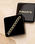 Gouden chain ketting in sieradendoosje
