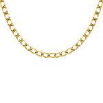 Curb chain ketting goudkleurig