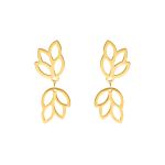 Earrings boho beauty goldplated