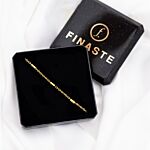 Gouden armband in doosje