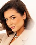 Earparty zilverkleurig in oor model