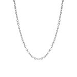 Chain ketting fijn zilver