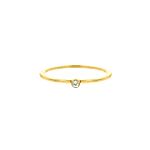Gouden ring met steentje