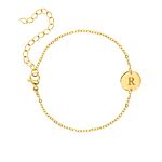 Initial Armband Mini Coin Goud