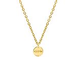 Vier Initialen Ketting Goud
