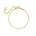Mini snake armband goudkleurig