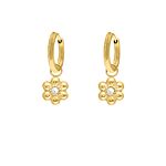 Earrings Daisy Pearl goldplated 