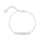 Graveerbare armband shiny bar