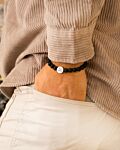 Kralen armband voor mannen met initialen