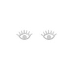 Lucky eye stud oorbellen